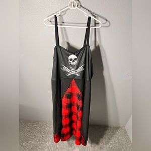 Rosegal Skull and Horns dress